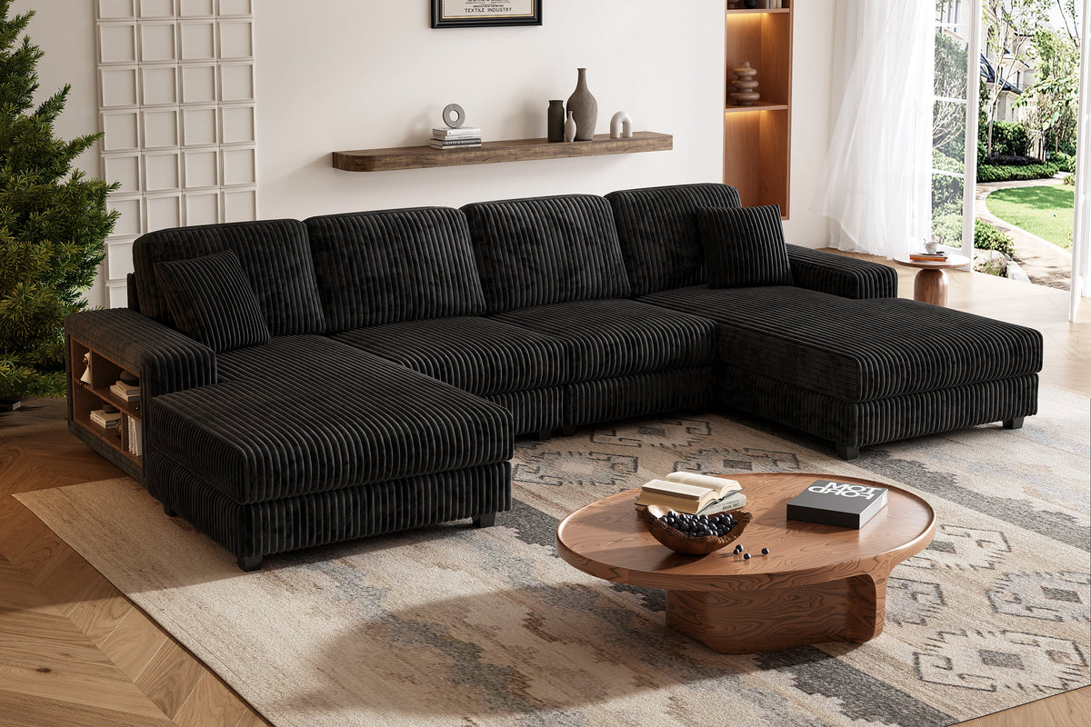 CUREN 139" Sleeper Sofa