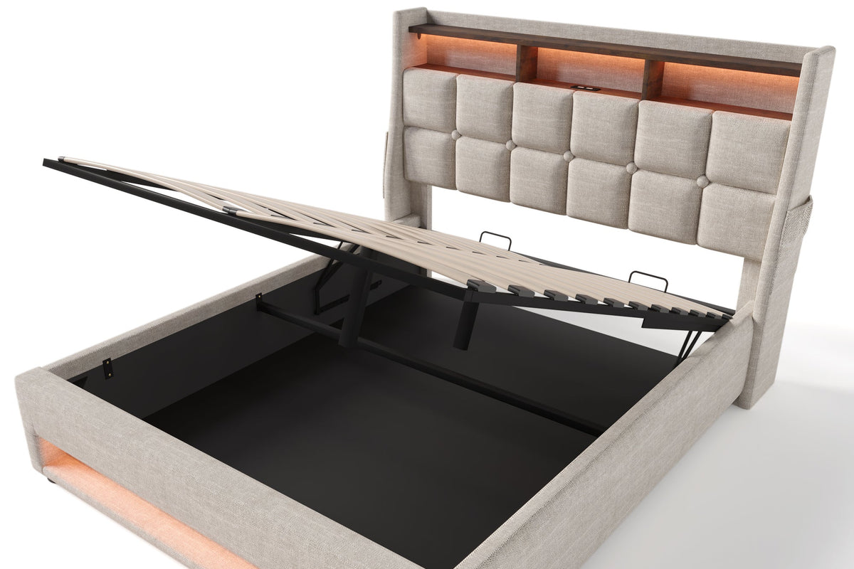 LUNEXIS Queen Size Bed Frame