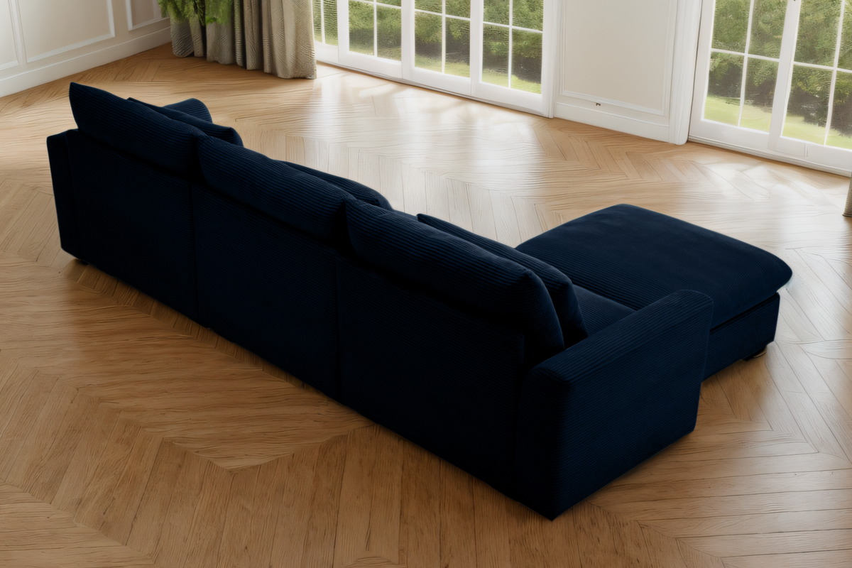 HARMONY 122&quot; 3 Seater Sofa with 1 ottomans