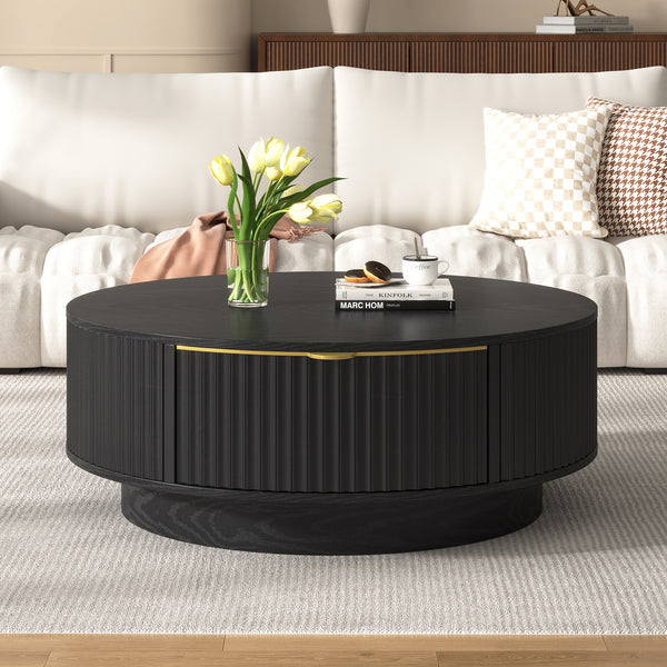 RAXELON Fluted Round Table
