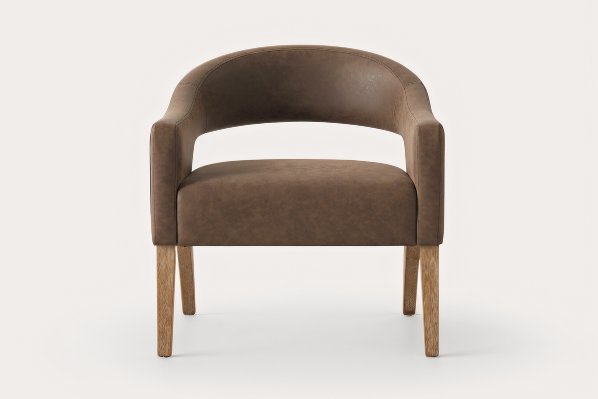 ALINO 25" Modern Barrel Chair