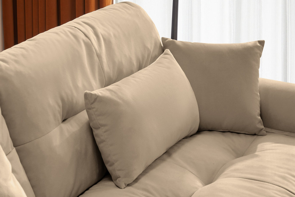 CLOUDIES 94&quot; Loveseat with 1 Ottoman