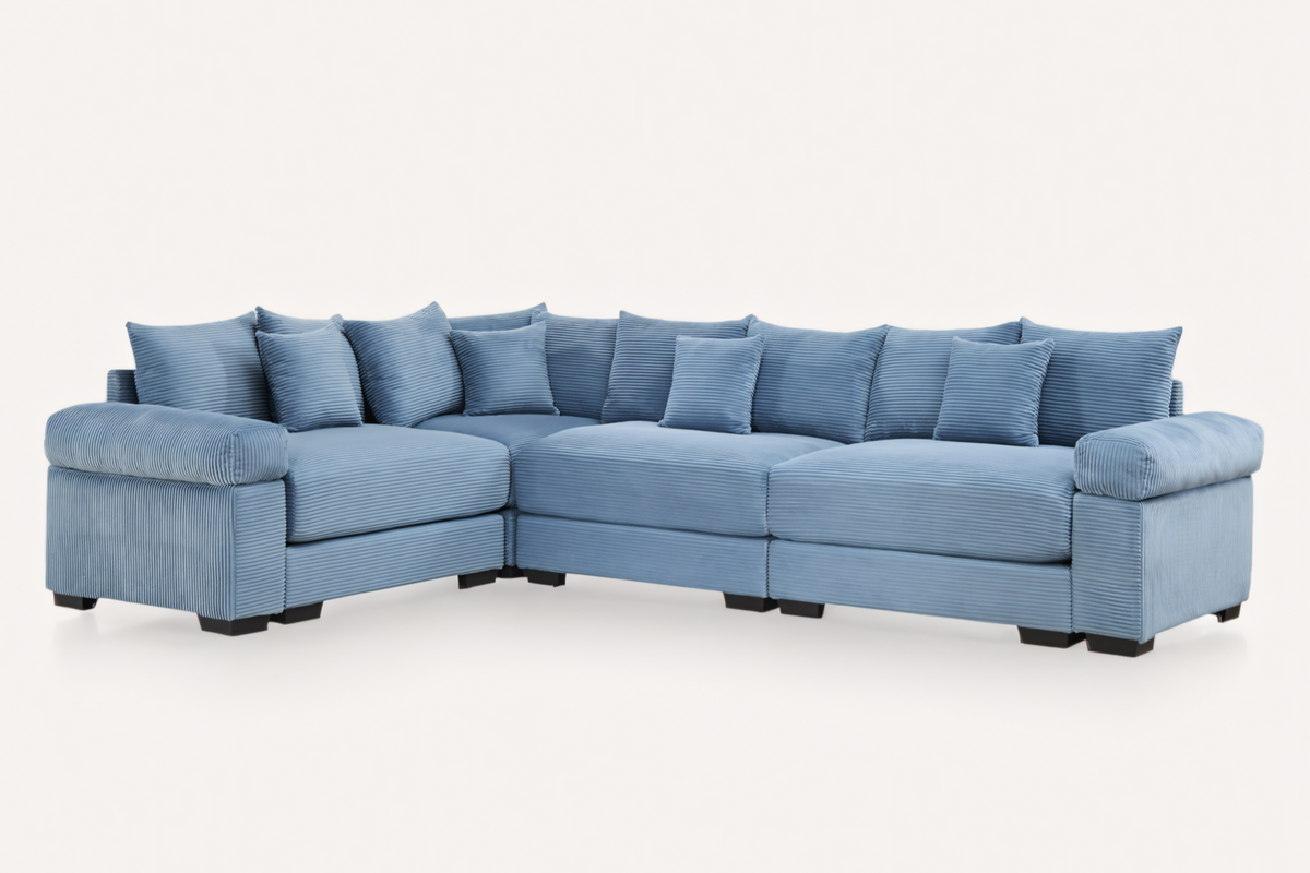 DESEO 196&quot; Sectional Sofa