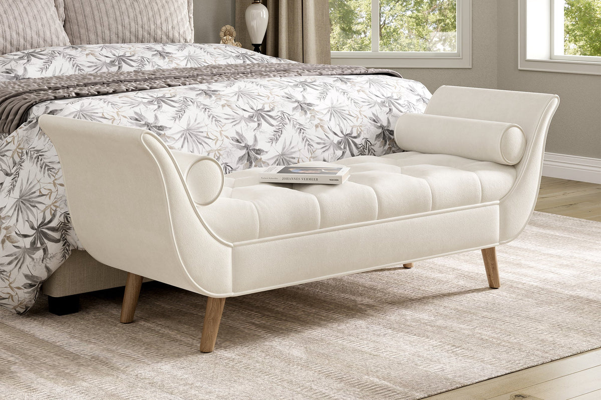 ZAVEX 64" Bench with 2 Pillows