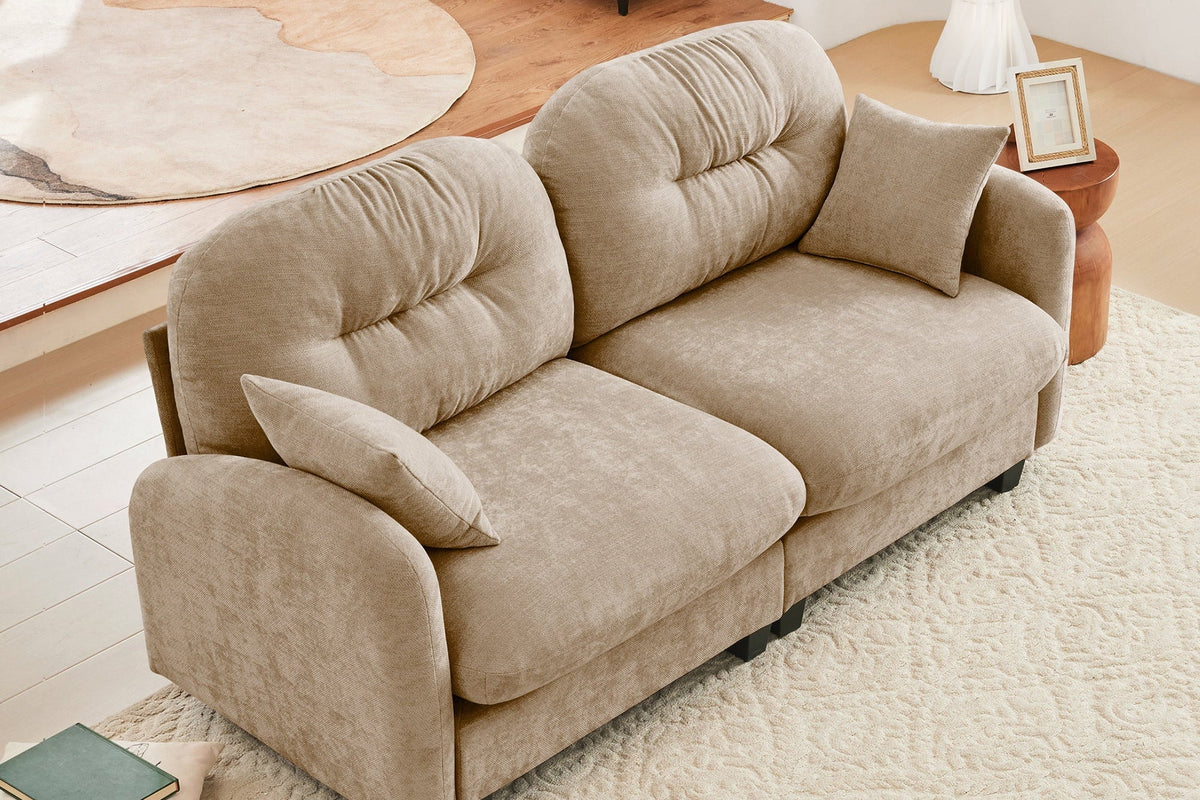 NUVIA 74&quot; Loveseat
