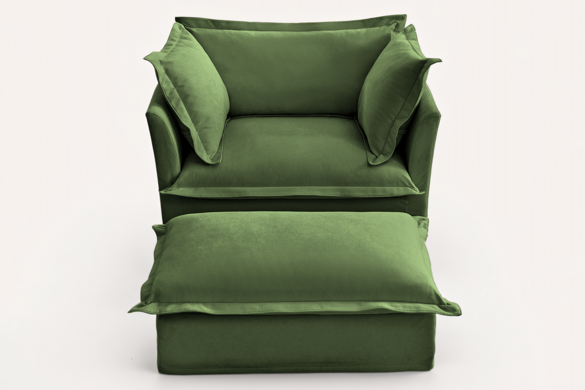 REVIX 49" Chair with 1 Ottoman