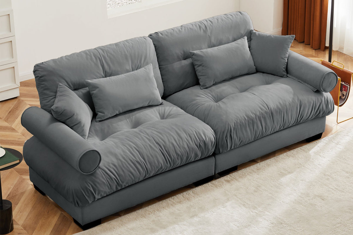CLOUDIES 94&quot; Loveseat