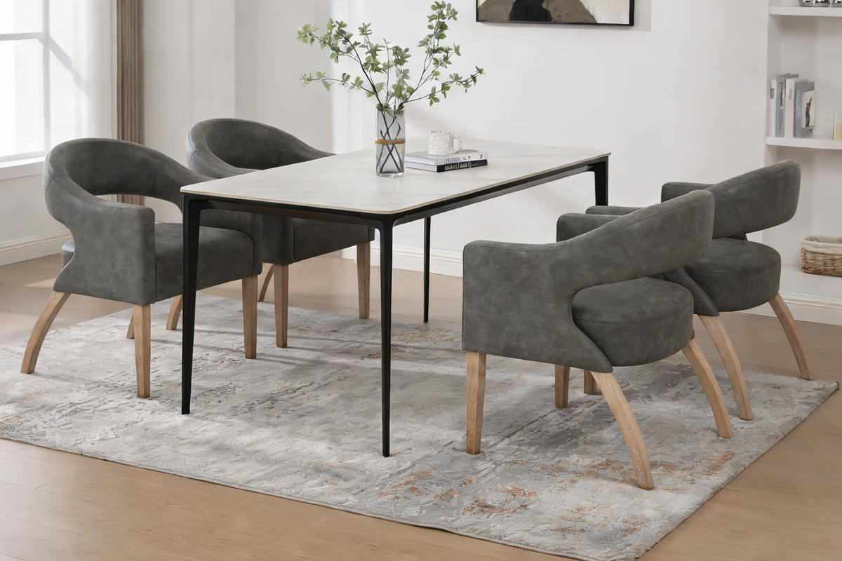 ALINO 25" Modern Barrel Chair