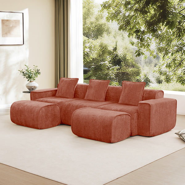 FLORIN Premium Velvet Sofa