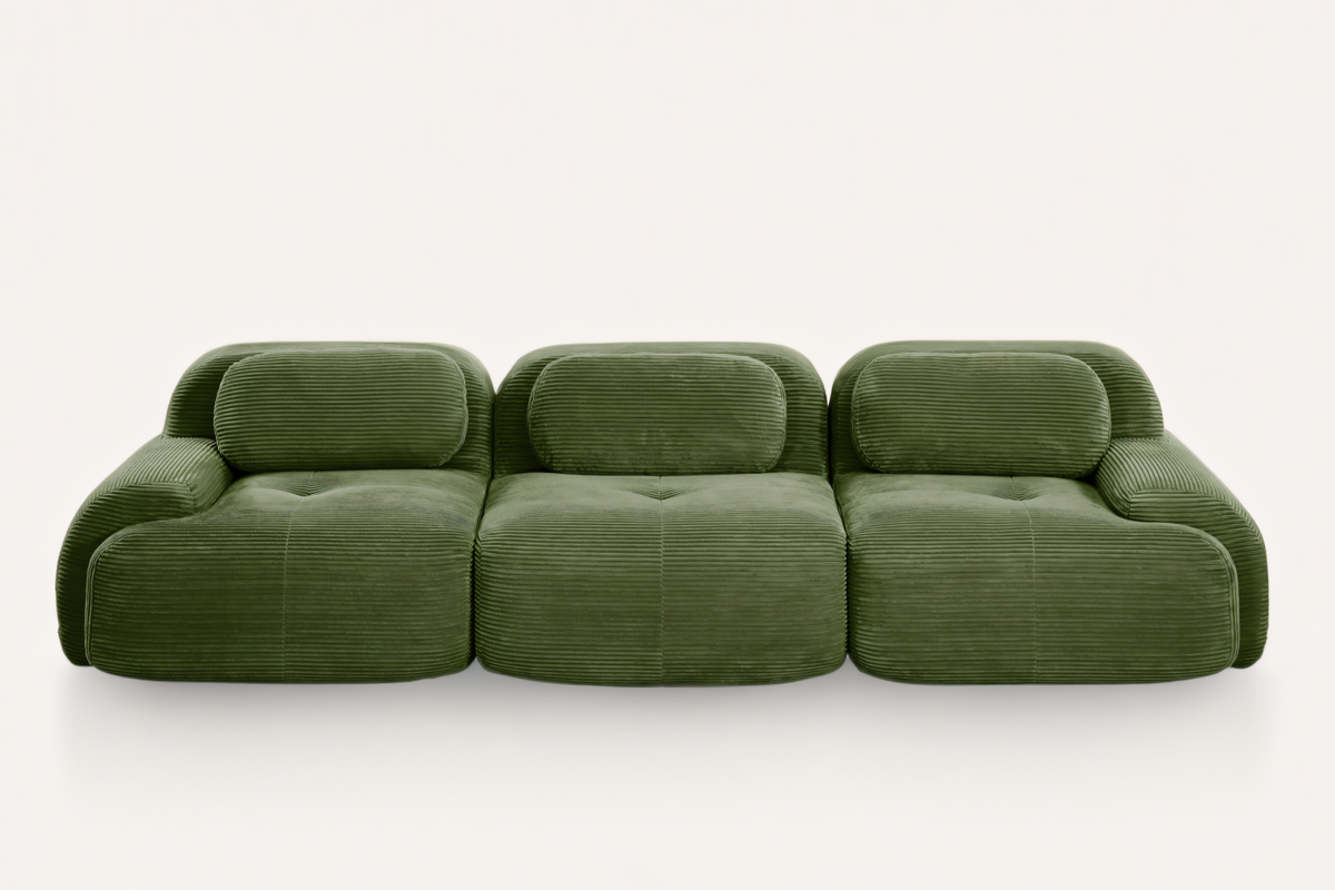 MIA 117&#39;&#39; 3-Seater Sofa