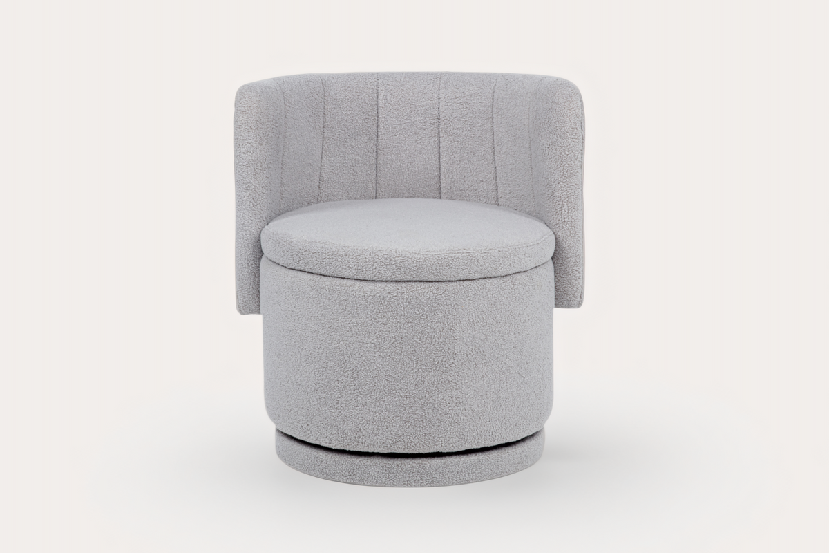 MELRO 28" Round Swivel Chair