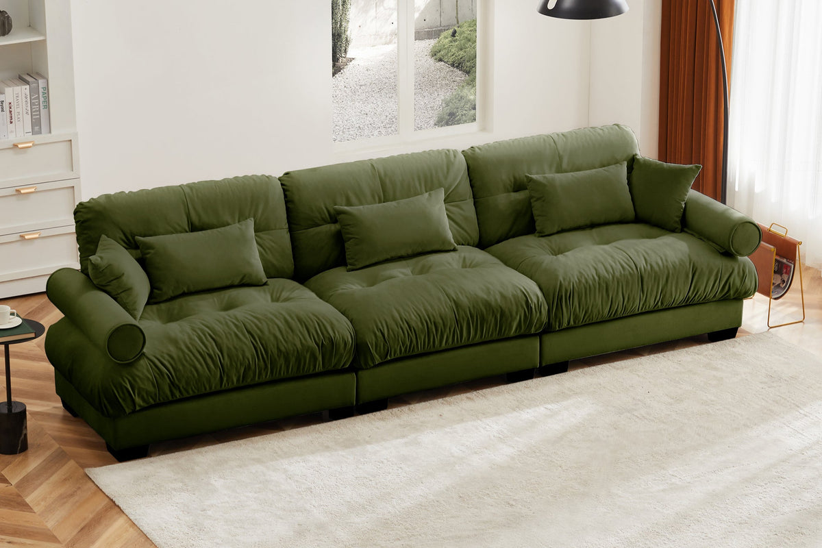 CLOUDIES 134&quot; 3 Seater Sofa