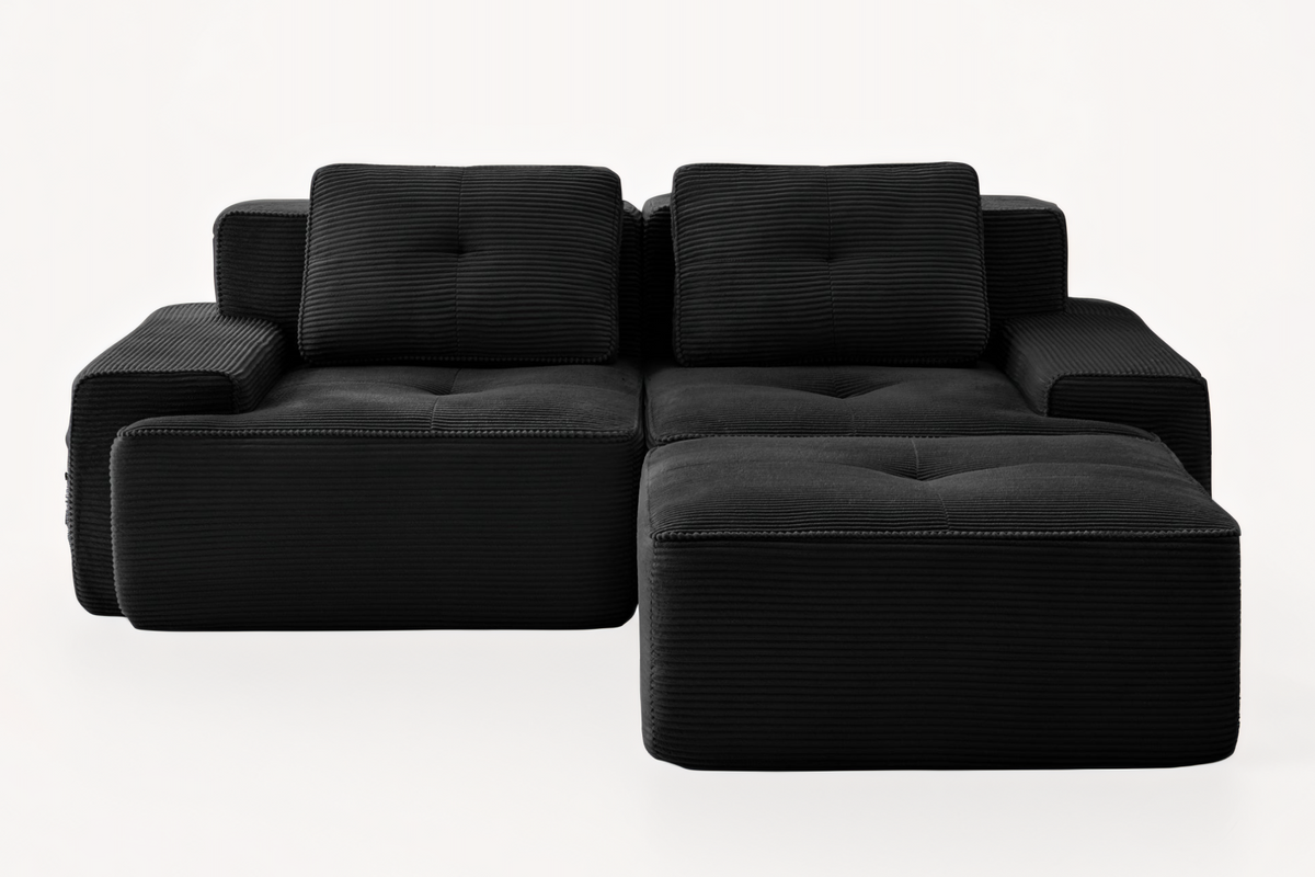 CORDELIA 82" Loveseat with 1 Ottoman