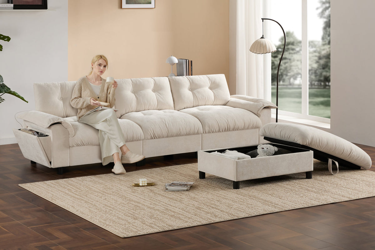 BRIAR 104" Sectional Sofa