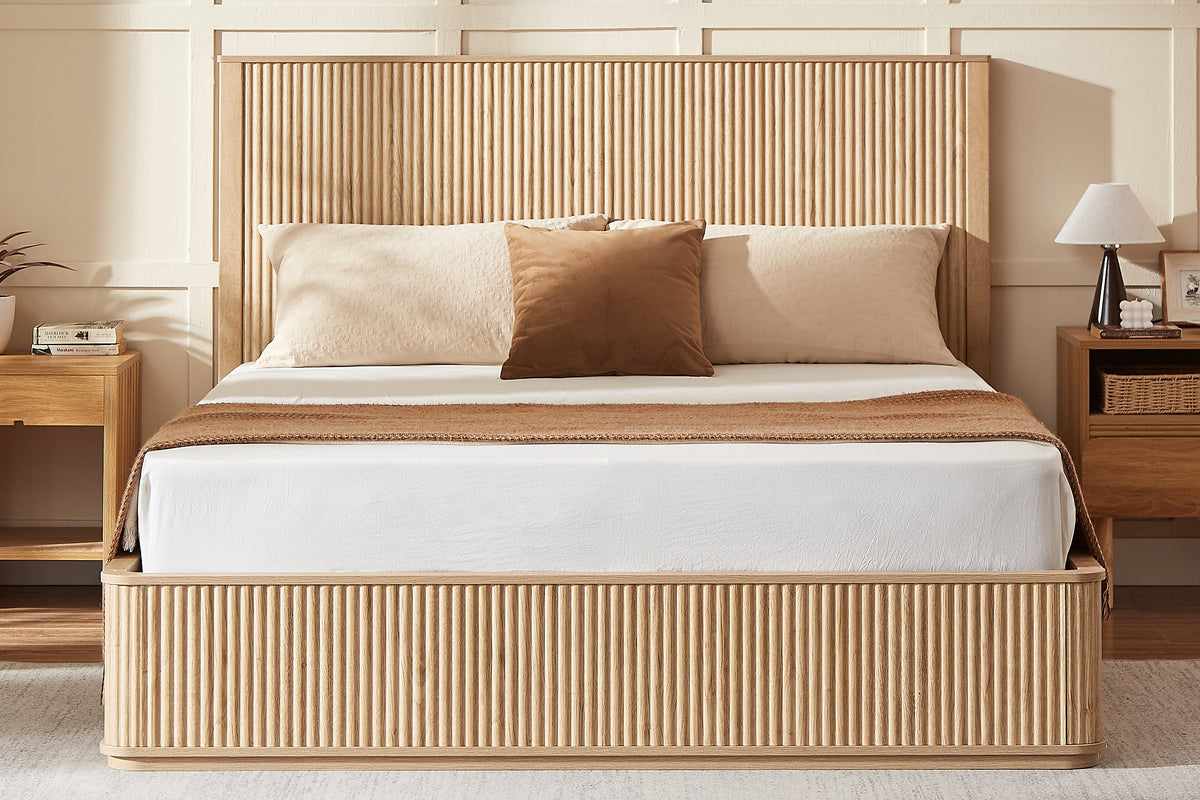 AVELIX Queen Flat Bed Frame