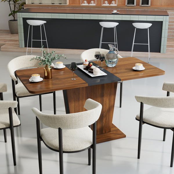 SEVZIRO Expandable Dining Table