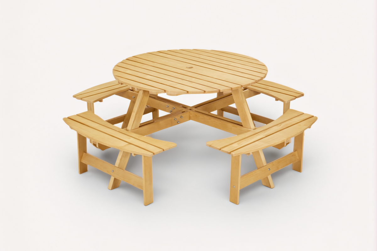 NOVIA 8 Seaters Outdoor Round Set