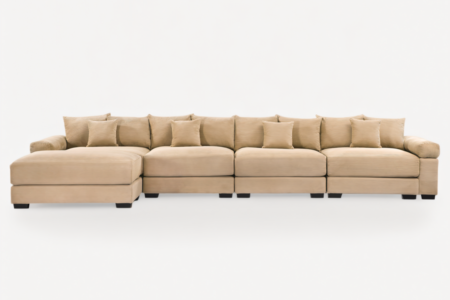 170" 4-Seater with 1 Ottoman