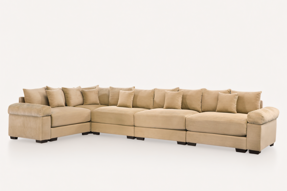 DESEO 233&quot; Sectional Sofa