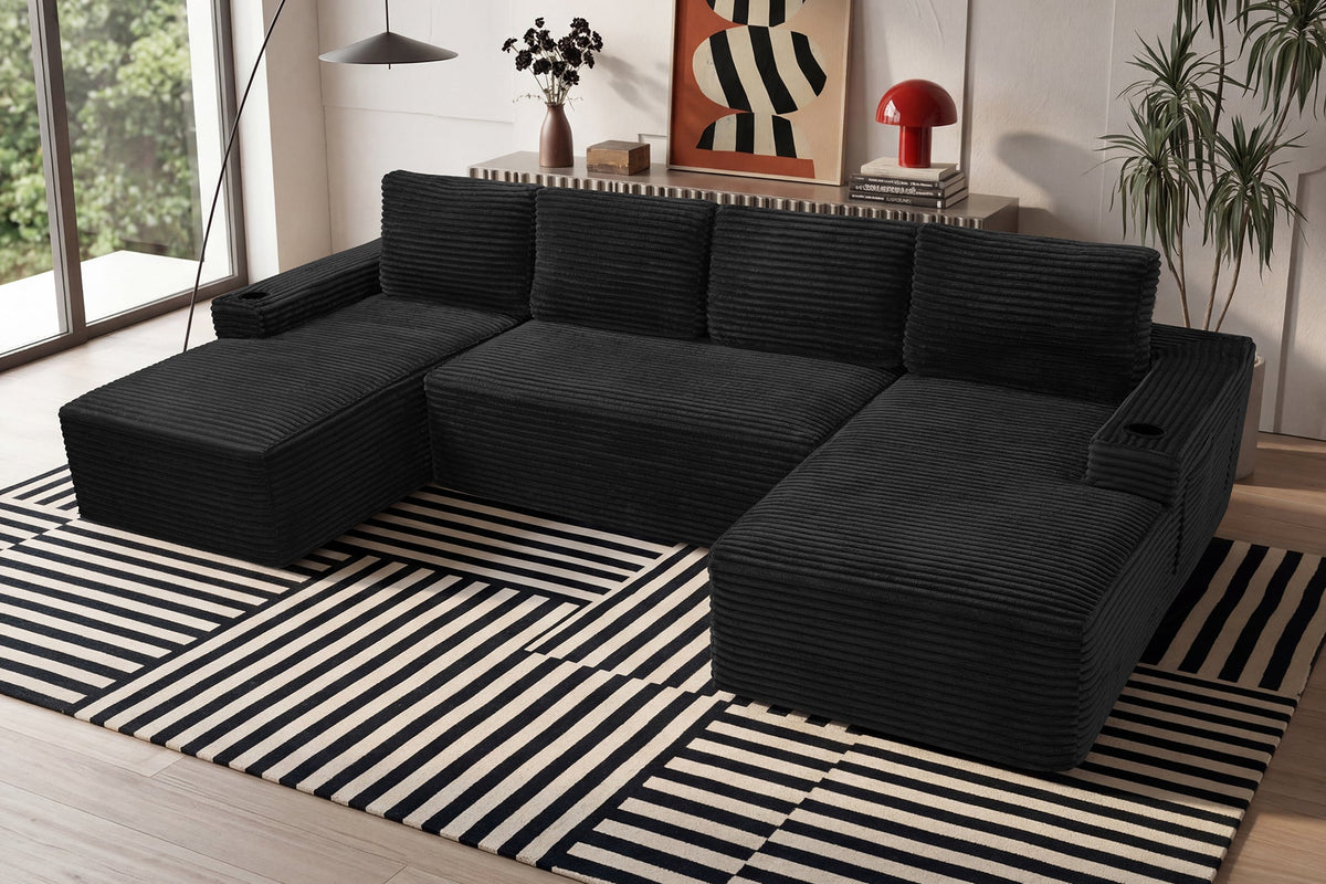 PENZARO 133" Sectional Sofa