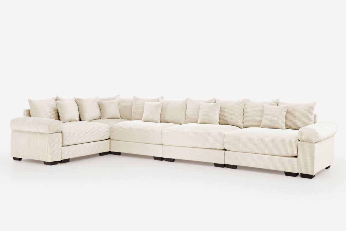 DESEO 233&quot; Sectional Sofa