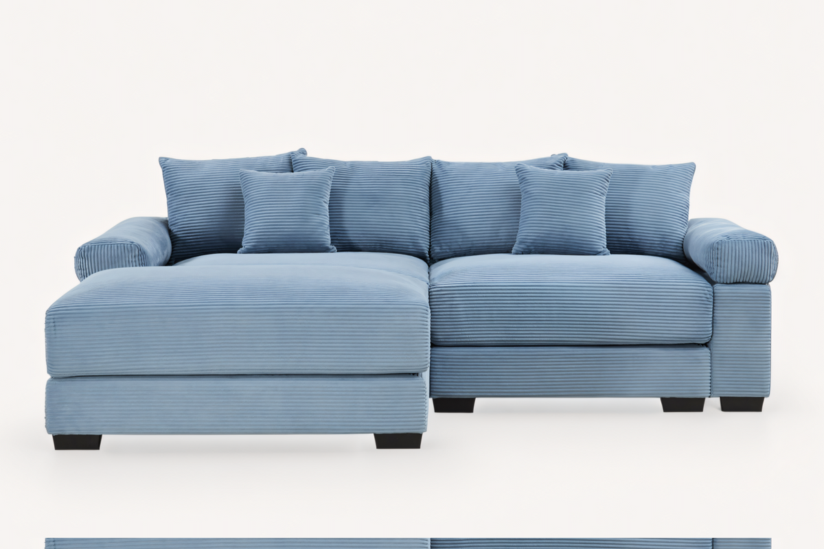 DESEO 92&quot; Loveseat with 1 Ottoman