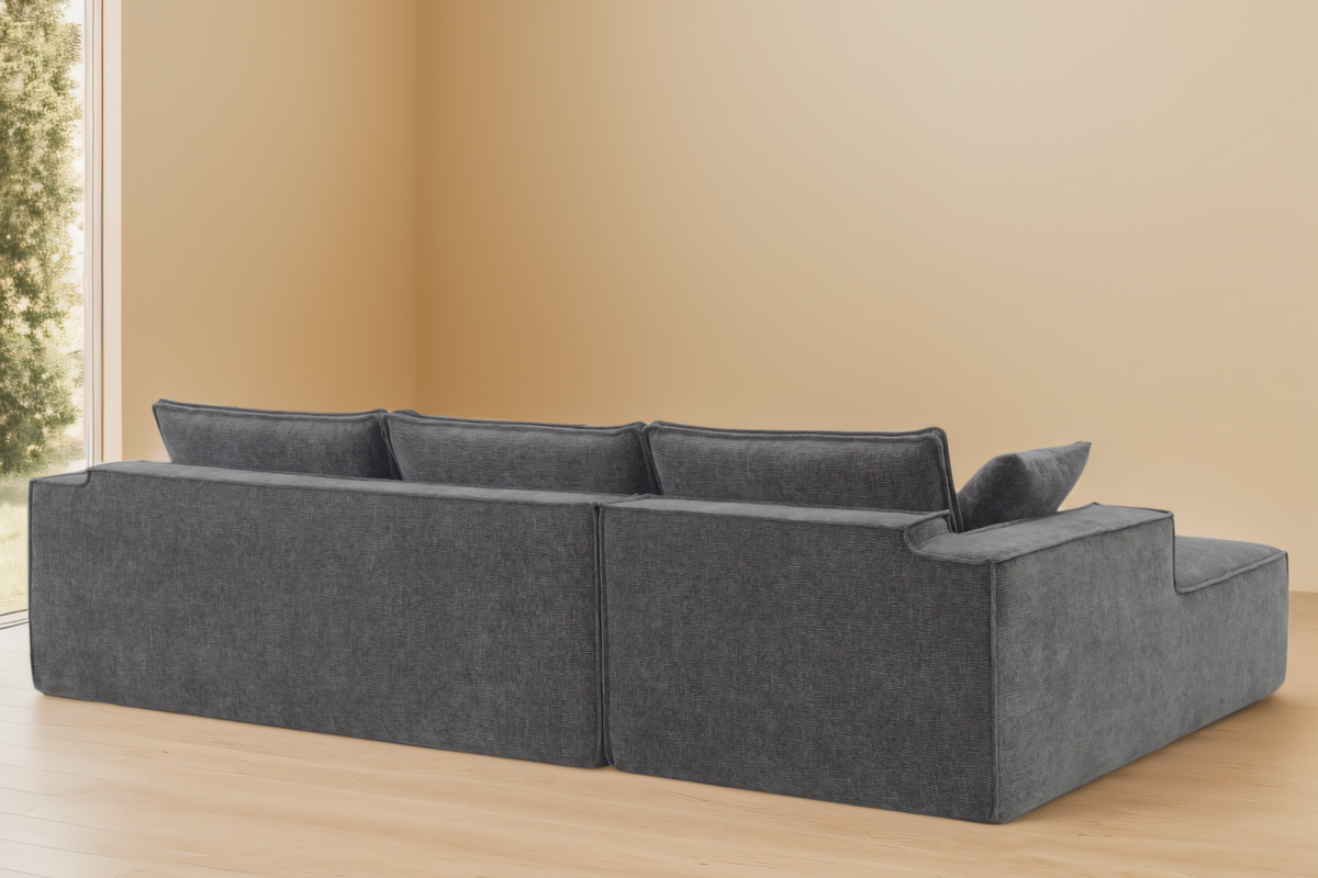 NOUVA 112&quot; Chenille Sectional