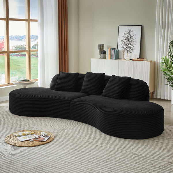 TARVIA Corduroy Sofa