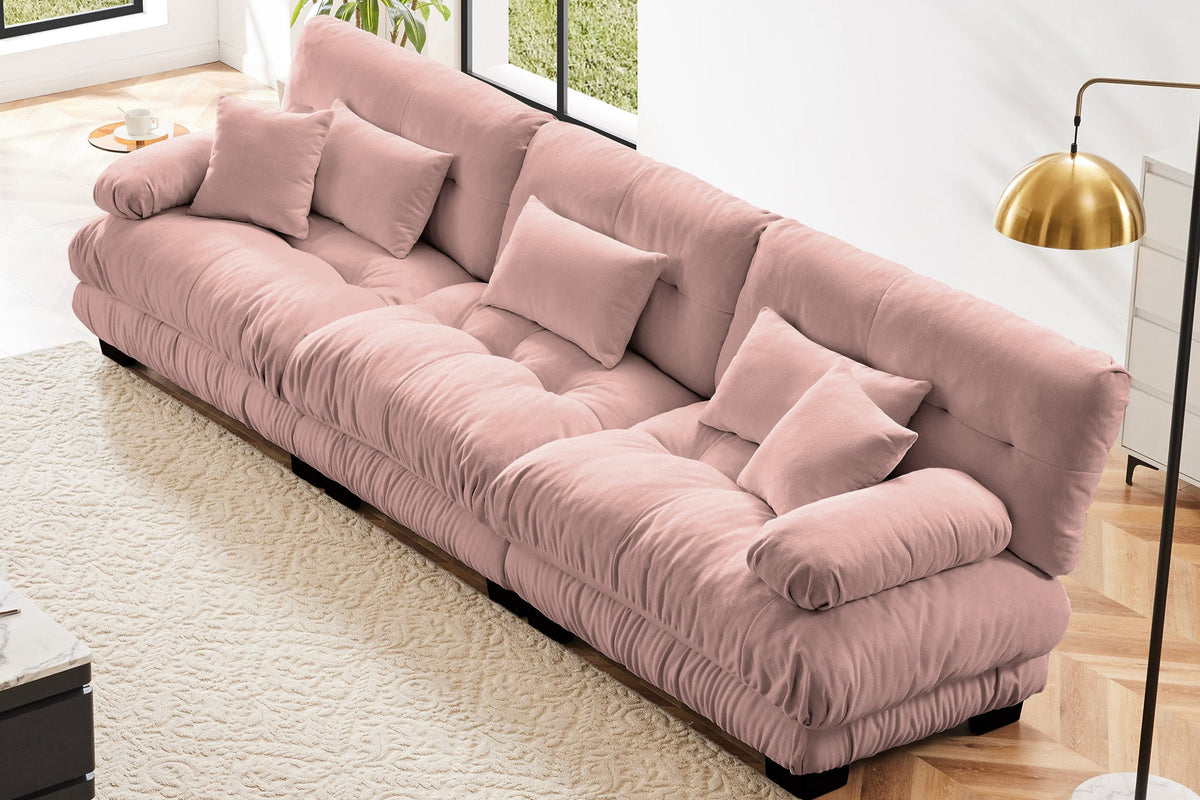 CLOUDIES 134&quot; Sofa 3 Seater