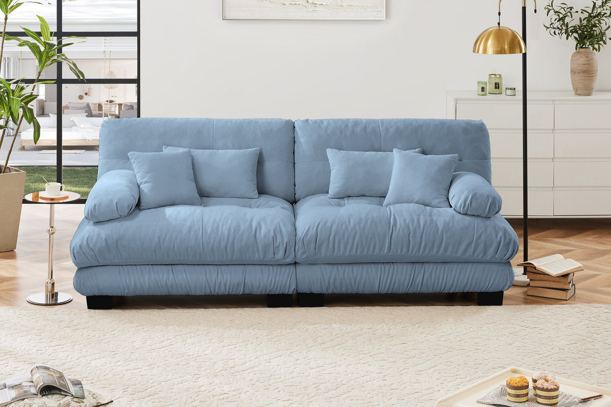 CLOUDIES 94&quot; Loveseat