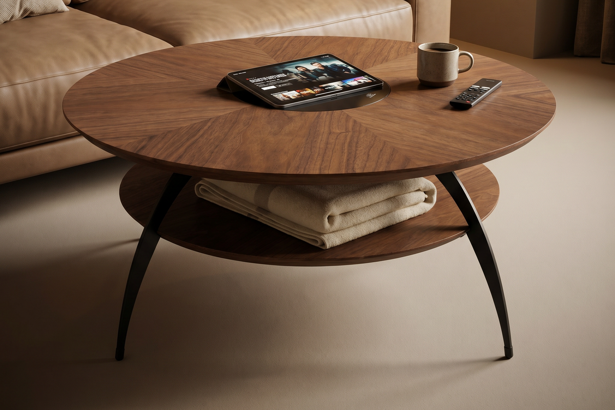 KELWYN 35" Round Coffee Table