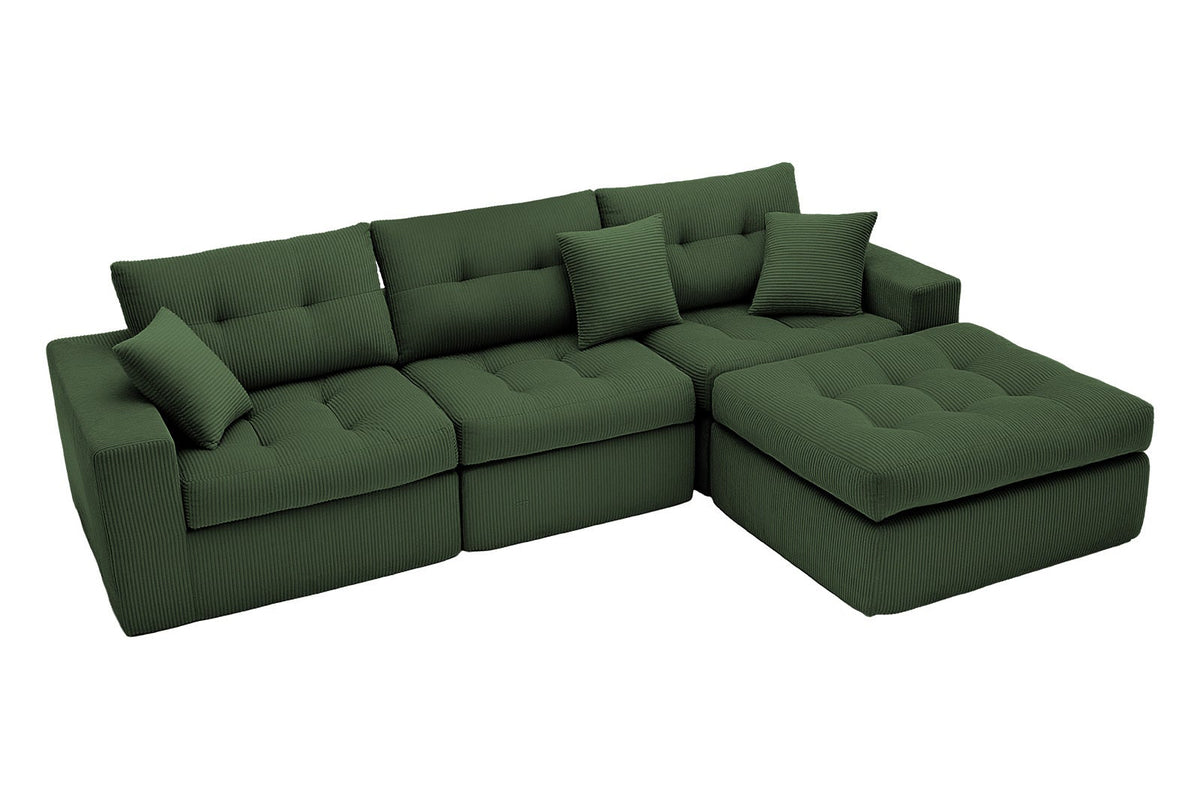 ZORVINA 113" Chaise Sofa