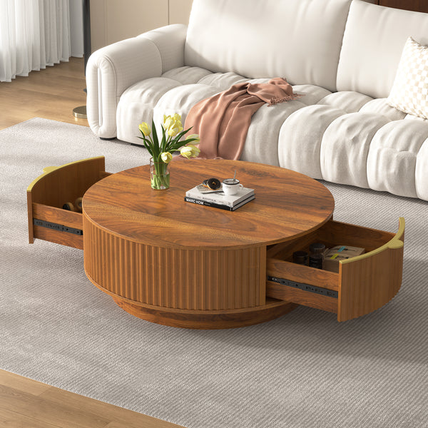 RAXELON Fluted Round Table
