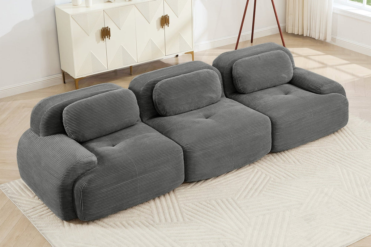 MIA 117&#39;&#39; 3-Seater Sofa
