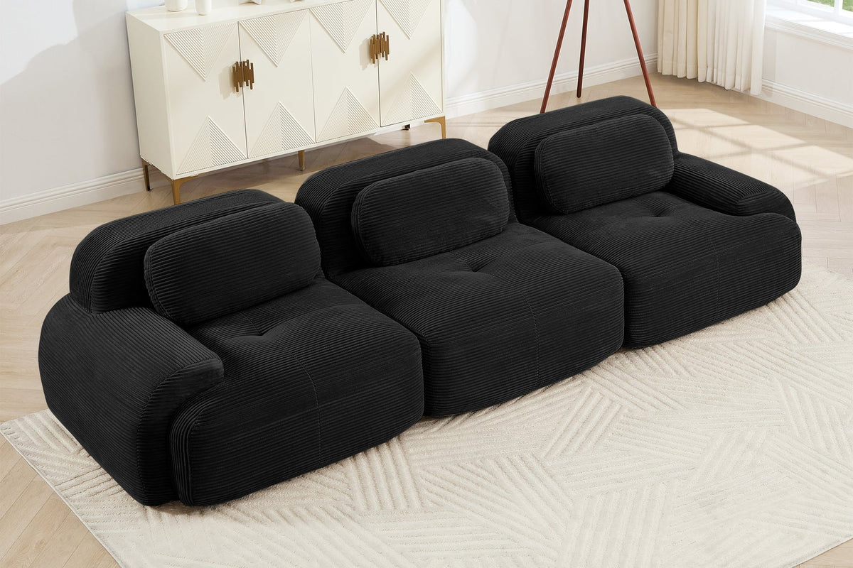 MIA 117&#39;&#39; 3-Seater Sofa