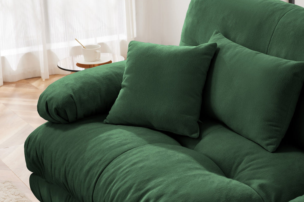 CLOUDIES 134&quot; Sofa 3 Seater with 2 Ottoman