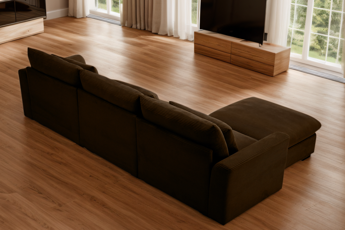 HARMONY 122&quot; 3 Seater Sofa with 1 ottomans