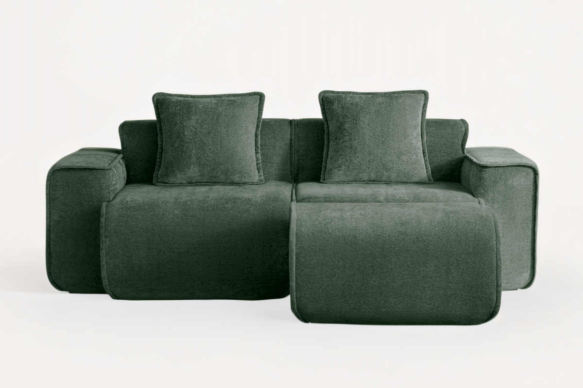 HARRISON 78" Loveseat with 1 Ottoman