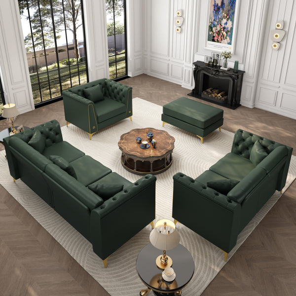 FALVINO Chesterfield Sofa