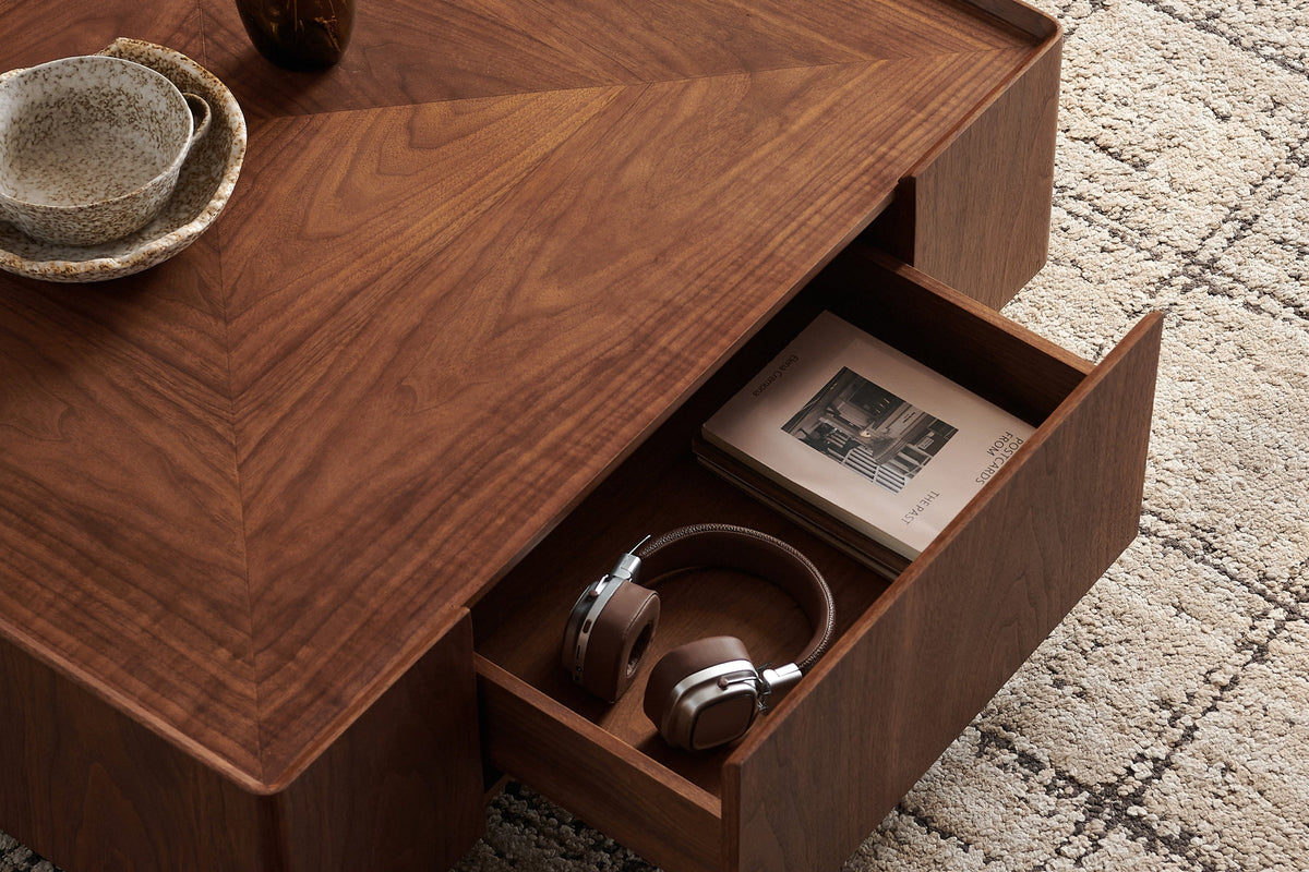 BRENZIA 39" Coffee Table - Square