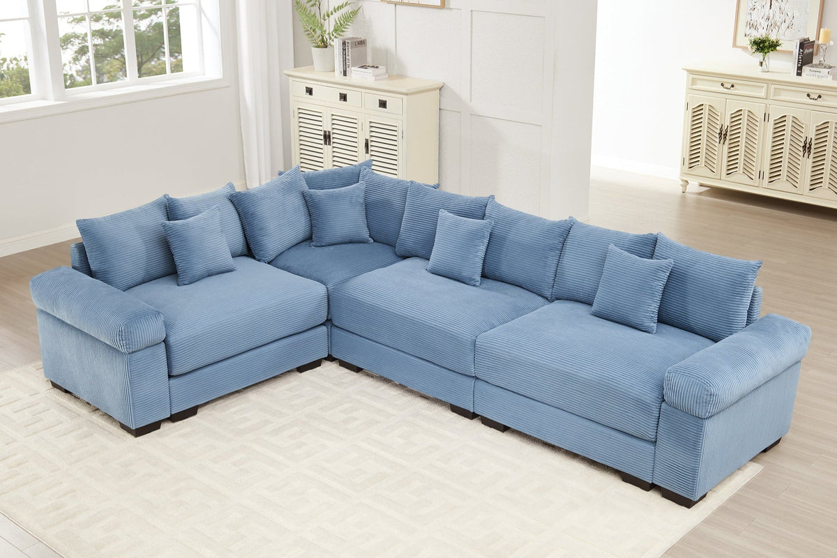 DESEO 196&quot; Sectional Sofa