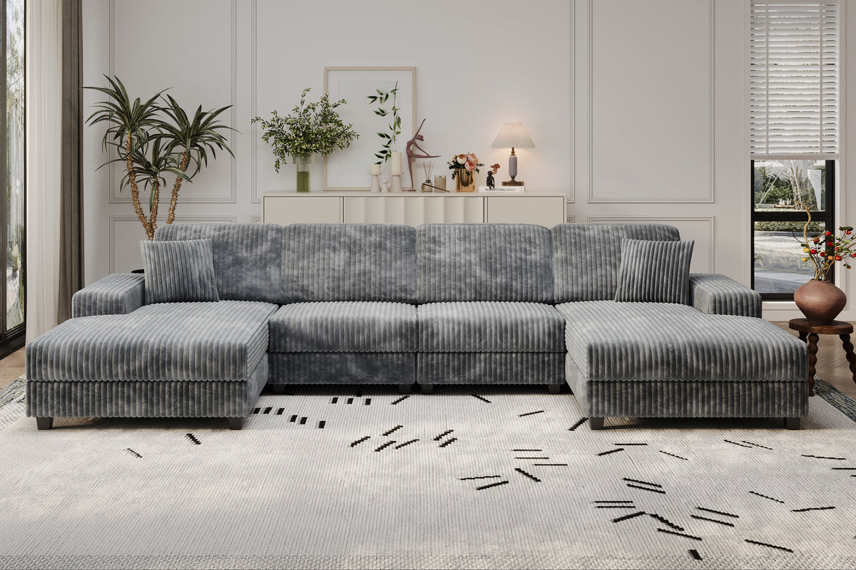 CUREN 139" Sleeper Sofa