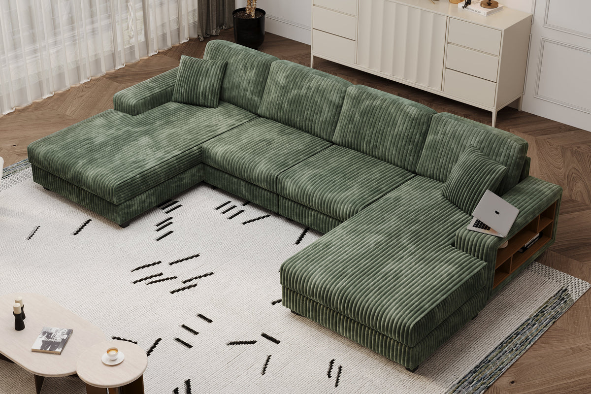 CUREN 139" Sleeper Sofa