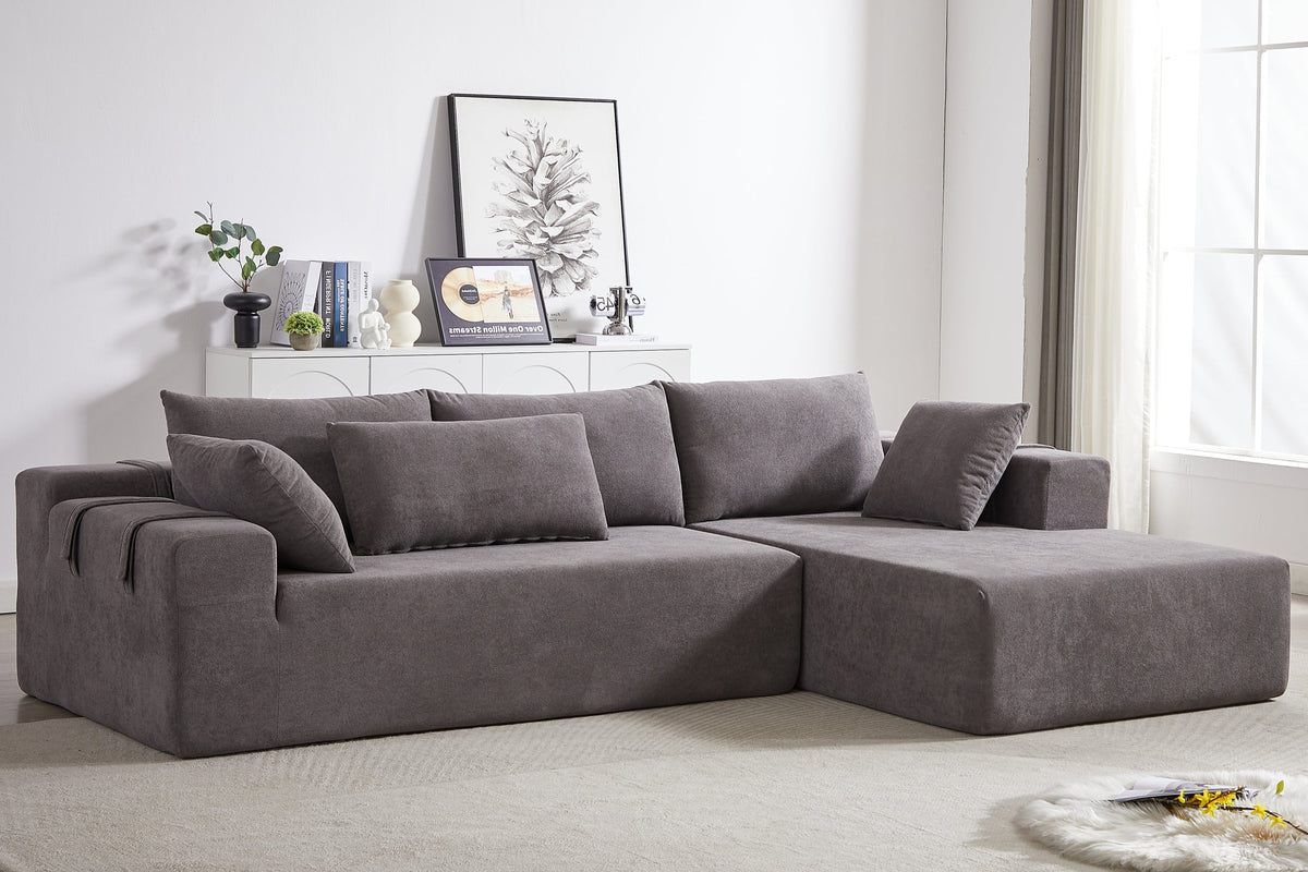 NOUVA 108" Right Chaise Sectional