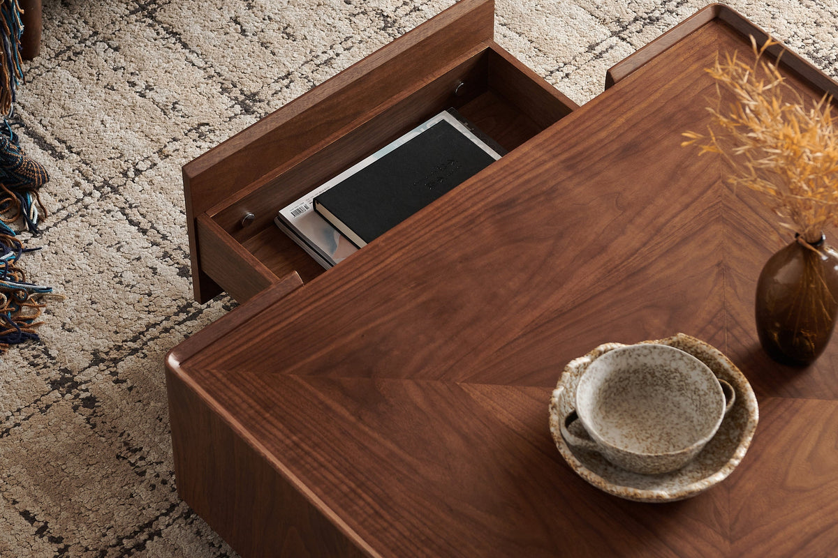 BRENZIA 39" Coffee Table - Square
