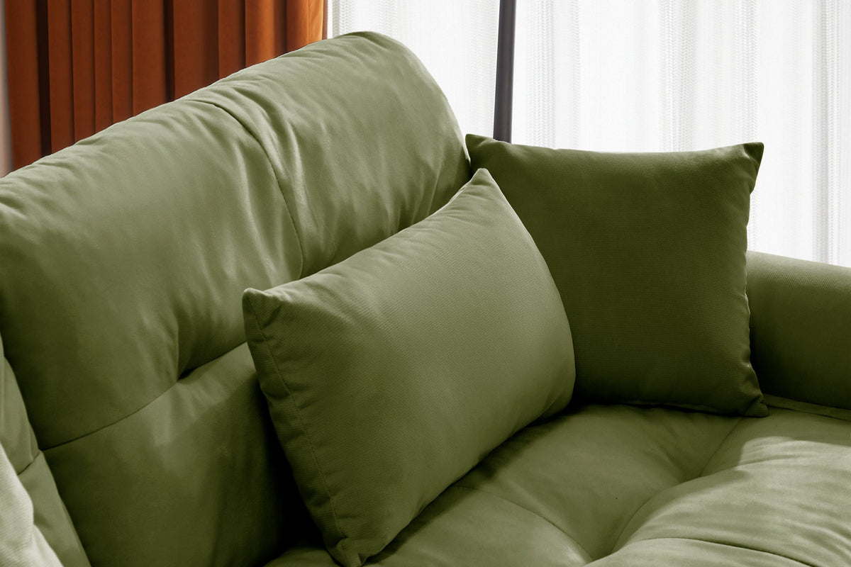 CLOUDIES 134&quot; 3 Seater Sofa with 2 Ottomans