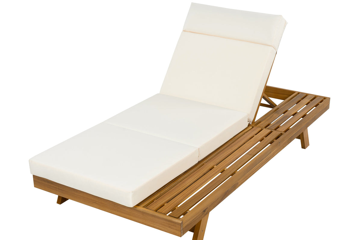 ORVA Outdoor Lounge Chaise with Headrest
