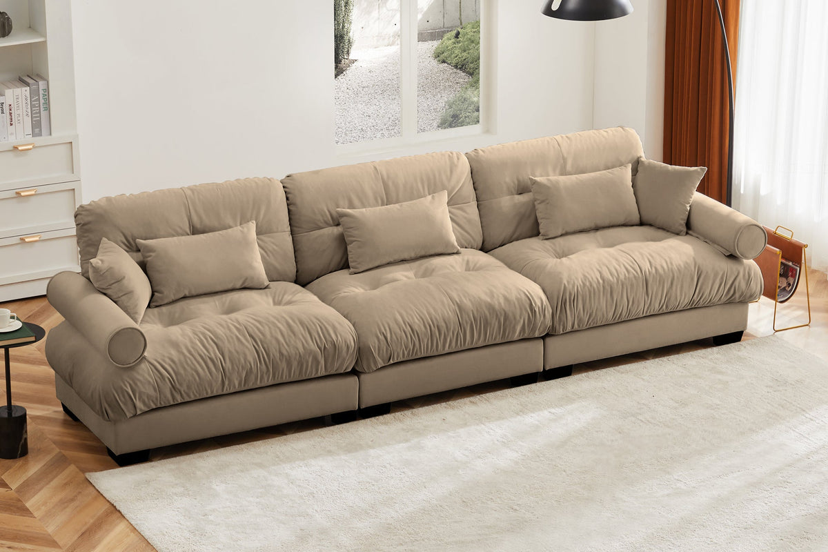 CLOUDIES 134&quot; 3 Seater Sofa