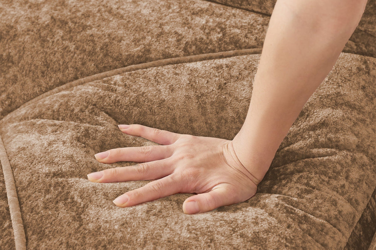 MYLO 80" Loveseat with 1 Ottoman