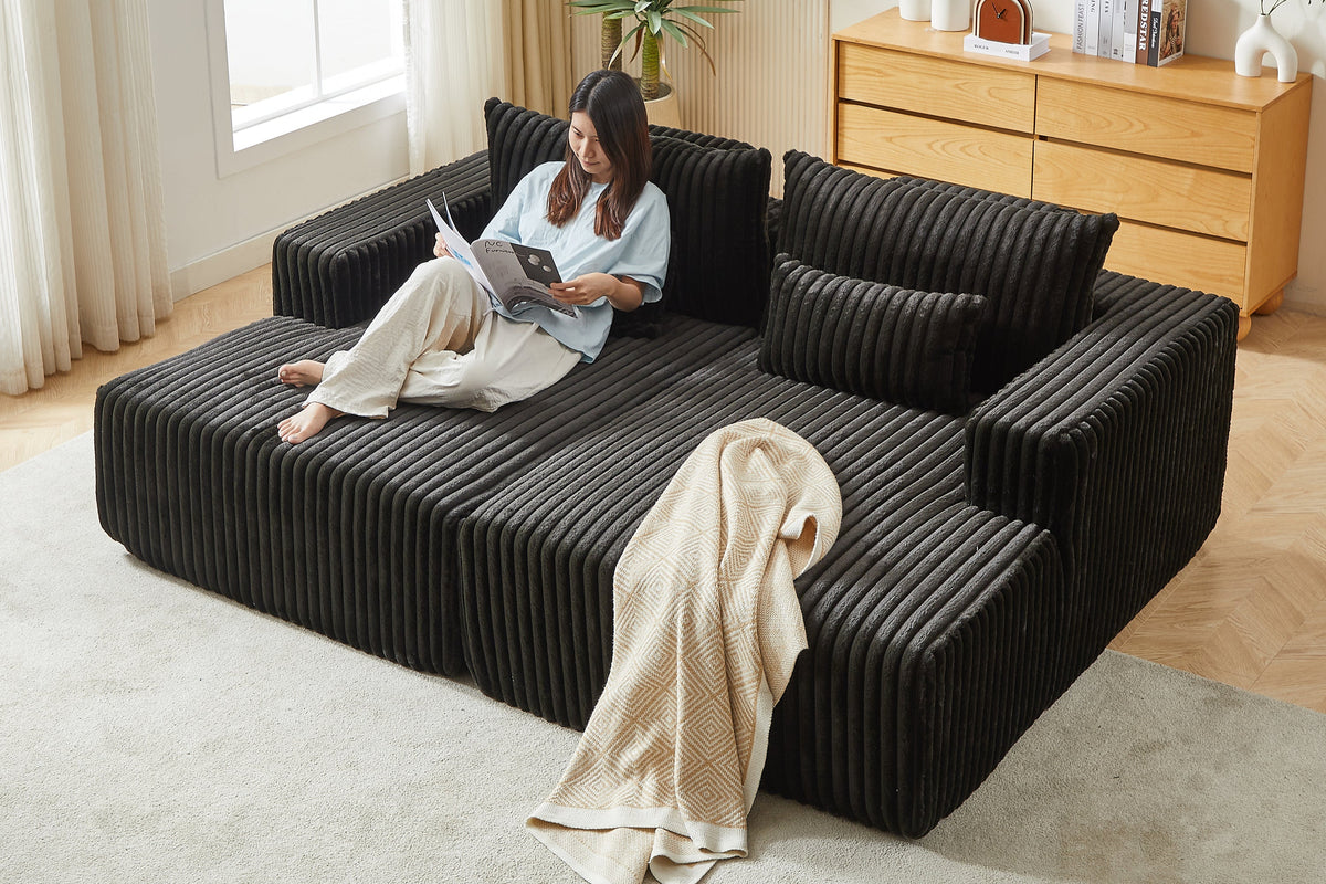 OPHELIA 87&quot; Oversized Sofa